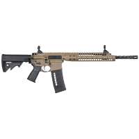 LWRC SIX8 A5 6.8 SPC 16.1" 1:10" 5/8x24 Bbl FDE Rifle SIX8A5RCK16