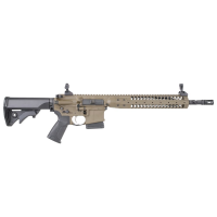 LWRC IC-SPR 5.56mm NATO 14.7" 1:7" P&W Bbl Patriot Brown CA Compliant Special Purpose Rifle ICR5PBC14PSPRCAC