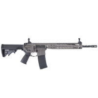 LWRC IC-SPR 5.56mm NATO 16.1" 1:7" 1/2x28 Bbl Tungsten Grey CA Compliant Special Purpose Rifle ICR5TG16SPRCAC