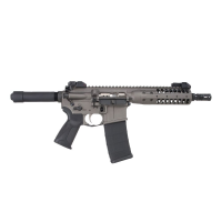 LWRC IC-PSD 5.56mm NATO 8.5" 1:7" 1/2x28 Bbl Tungsten Grey Personal Security Detail Pistol ICPSDPR5TG8