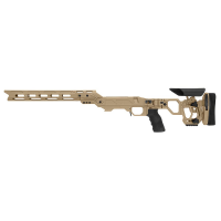 Cadex Defense Lite Competition M-LOK Tan Rem 700 LA LH Skeleton Folding for SSSF 3.715" Chassis STKLCP-REM-LH-LA-B-NA-C-TAN