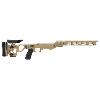 Cadex Defense Lite Competition M-LOK Tan Tikka-T3 SA for Tikka CTR Mag Skeleton Folding Chassis STKLCP-CTR-RH-SA-B-NA-A-TAN