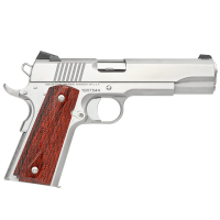 Dan Wesson Razorback 10mm SS Frame w/Fixed Trit Night Sights, Wood Grips, 8rd Pistol 01889