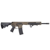 LWRC ICDI Direct Impingement .300 Blackout 16.1" 1:7" 5/8x24 Bbl Patriot Brown Rifle ICDIR3PBC16