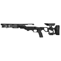 Cadex Defense Field Tactical Black Rem 700 LA LH Skeleton Fixed 20 MOA #6-48 for SSSF 3.715" Chassis STKFT-REM-LH-LA-B-206-C-BLK