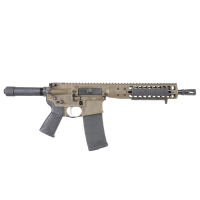 LWRC ICDI Direct Impingement 5.56mm NATO 10.5" 1:7" 1/2x28 Bbl Patriot Brown Pistol ICDIP5PBC10