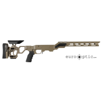 Cadex Defense Field Competition M-LOK (for Tikka-T3) SA for Accu-Mag Magazine Skeleton Fixed DSSF 3.055" Tan STKFCP-TIK-RH-SA-B-NA-B-TAN