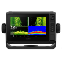 Garmin ECHOMAP UHD2 73cv Fish Finder w/GT54UHD-TM Transducer & Garmin Navionics+ U.S. Inland Mapping Side View 010-02684-01