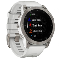 Garmin Epix Gen 2 White Titanium/Sapphire Smartwatch 010-02582-20