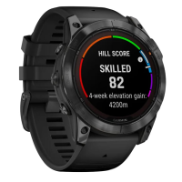 Garmin fenix 7X Pro Solar Slate Gray w/Black Band Smartwatch w/NO Wi-Fi 010-02778-02