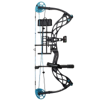 Diamond Archery Carbon Knockout LH 60# Black RAK EQ Bow B13387