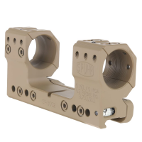 Spuhr Unimount 30mm 0MIL/0MOA 1.18" Picatinny FDE Scope Mount SP-3001-FDE