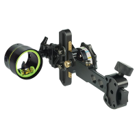 HHA Tetra Max Tournament Edition Short Bar RYZ 2510 w/.010 2-pin 1-5/8" Scope Green Top Pin & Yellow 2nd Pin SB-RYZMX-TE-2510-GYEL