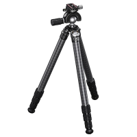 Leofoto SA Series SA-364CL(Long) Tapered SOAR Rifle Tripod w/MH-50S Panning Ball Head Set (Max Load: 44lb) SA-364CL-LONG-MH-50S