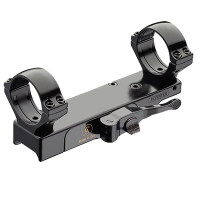 Contessa Simple Black QD Ring Mount w/LH Lever SBP01