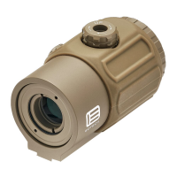 EOTECH G43 Compact 3x Tan Magnifier w/NO MOUNT G43.NMTAN