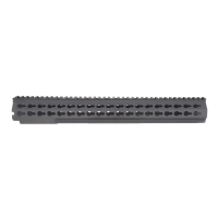 Accuracy International AXSR/ASR 16" Black Forend Tube Sub-Assembly w/Integrated RRS Rail & 20 MOA Keyslot Top Rail 100-19-001449BL