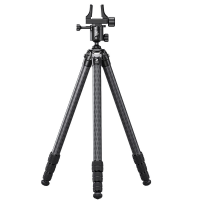 Leofoto SA Series SA-324CL Tapered SOAR Rifle Tripod w/MK-40 40mm Ball Head & GS-3 Tapered SOAR Rifle Clamp Set SA-324CL-MK-40-GS-3