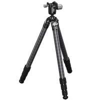 Leofoto SA Series SA-324C Tapered SOAR Rifle Tripod w/MG-40 40mm Rapid-Lock Ball Head Set SA-324C-MG-40