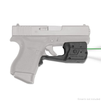 Crimson Trace LL-803G Laserguard Pro Glock G42/43/43X/48 Green Laser Sight w/White Tactical Light 01-5860-1