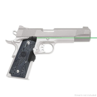 Crimson Trace LG-904G Lasergrips Master Series 1911 Full-Size G10 Black/Gray Green Laser Sight 01-5520-1