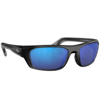 Costa Whitetip Pro Matte Black Frame Sunglasses w/Blue Mirror 580G Lenses 06S9115-91150157