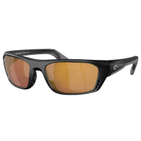 Costa Whitetip Pro Matte Black Frame Sunglasses w/Gold Mirror 580G Lenses 06S9115-91150657