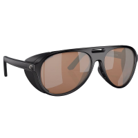 Costa Grand Catalina Matte Black Frame Sunglasses w/Copper Silver Mirror 580G Lenses 06S9117-91170359