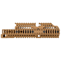 Kalashnikov USA Alpha Rail FDE Tan for AK 100 Series, 74s, AKMs (STAMPED ONLY) 85000443B