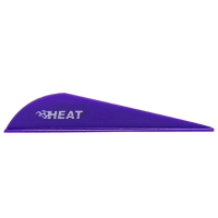 Bohning Heat Vane 2.5" Purple 1000pk 101038PU25