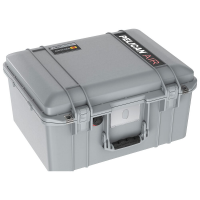 Pelican Air 1557AirNF WL/NF PB Silver Case 015570-0011-180