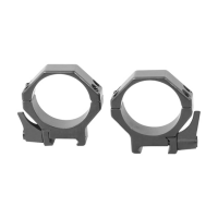 Contessa Set Pair of Picatinny 40 mm (1.100" Height) Rings w/ Quick Release Lever SPP05-A-SR