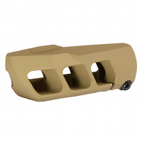 Cadex MX1 3/4-20 Thread Tan Muzzle Brake 3850-022