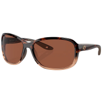 Costa Seadrift Shiny Tortoise Fade Frame Sunglasses w/Copper 580P M Lenses 06S9114-91140660