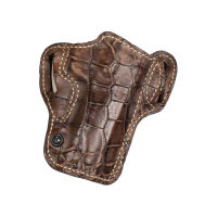 Kimber 1911 Full-Size Genuine Alligator RH Kobicha Brown Holster 4100339