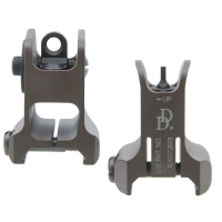 Daniel Defense Fixed Front/Rear Combo DD Milspec + Brown Iron Sights 19-088-09116-011