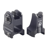 Daniel Defense Fixed Front/Rear Combo DD Tornado Grey Iron Sights 19-088-09116-012