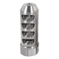 APA Gen II Fat Bastard Muzzle Brake 3/4x24 30 Cal Stainless Steel