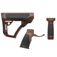 Daniel Defense Mil-Spec+ Collapsible Buttstock, Pistol Grip & Vertical Foregrip Combo 28-102-06145-011