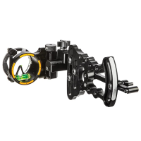 Trophy Ridge Alpha Slide RH 1-Pin Black Bow Sight AS415R