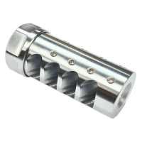 American Precision Arms Gen 3 Little Bastard M18x1.5 6mm Stainless Self Timing Muzzle Brake G3L8560S