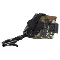 T.R.U. Ball Archery Short-N-Sweet'R Hybrid Hybrid Trigger Cinch Web Velcro Strap Black Junior Release SSHV-BK-JR