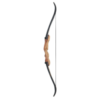 Centerpoint Sycamore Takedown Recurve Bow w/Traditional Hard Maple Design, Fiberglass Limbs, Bow Stringer, Finger Tab, Nock Set & Arrow Rest AVRS25KT