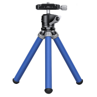 Leofoto Mini Traveler Blue Tabletop Tripod w/Ball Head Kit MT-02C-LH-22-BLUE