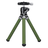 Leofoto Mini Traveler Olive Green Tabletop Tripod w/Ball Head Kit MT-02C-LH-22-OLIVE-GREEN