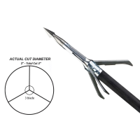 Grim Reaper Pro Series Whitetail Special 100gr 2" 3-Blade Mechanical Broadheads 4pk 1624