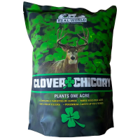 Real World Wildlife Products Clover/Chicory Blend 1/2 Acre, 5lb Bag CLOVER-CHICORY-BLEND-5LB