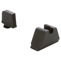 Ameriglo Optic Compatible 3XLT Black Serrated .365"F, Flat Black .451"R Sight Set for Glock 3XL (Excl. 42,43,48) GL-506