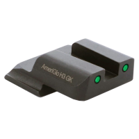 Ameriglo Green Tritium 2-Dot w/Black Outlines .165" Sq Notch Rear Sight for S&W M&P Shield (Excl. EZ) S&W-472R