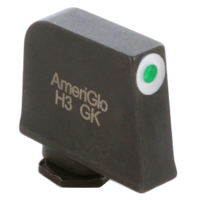 Ameriglo Classic Grn Trit w/White Outline .385"H .125"W Front Sight for Glock GL-112-385